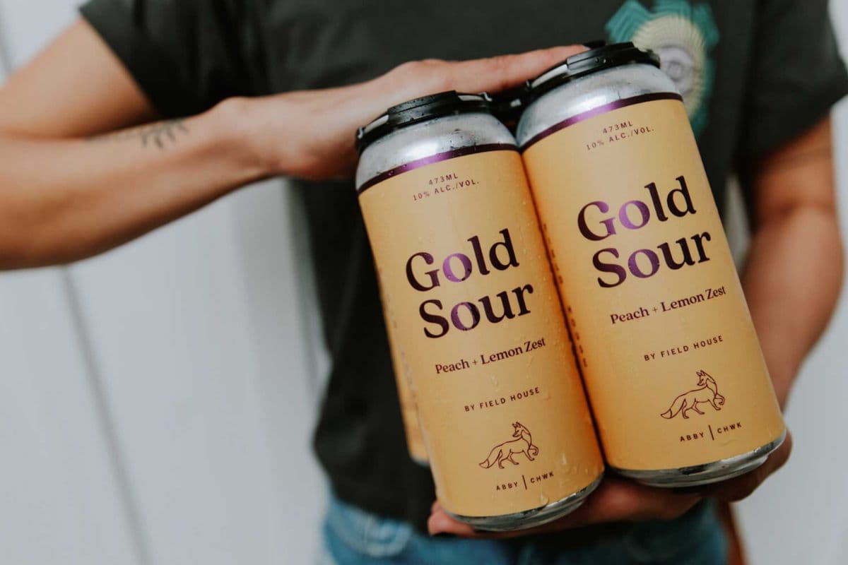 Fieldhouse Gold Sour (4 Cans) (4 x 473ml)
