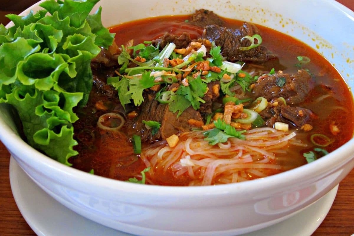 32a. Beef Stew Rice or Egg Noodle Soup - Hu Tieu Hoac Mi Bo Kho
