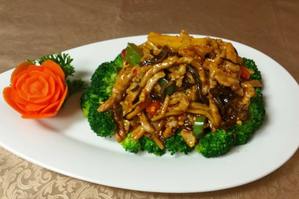Shredded Pork with Hot Garlic Sauce