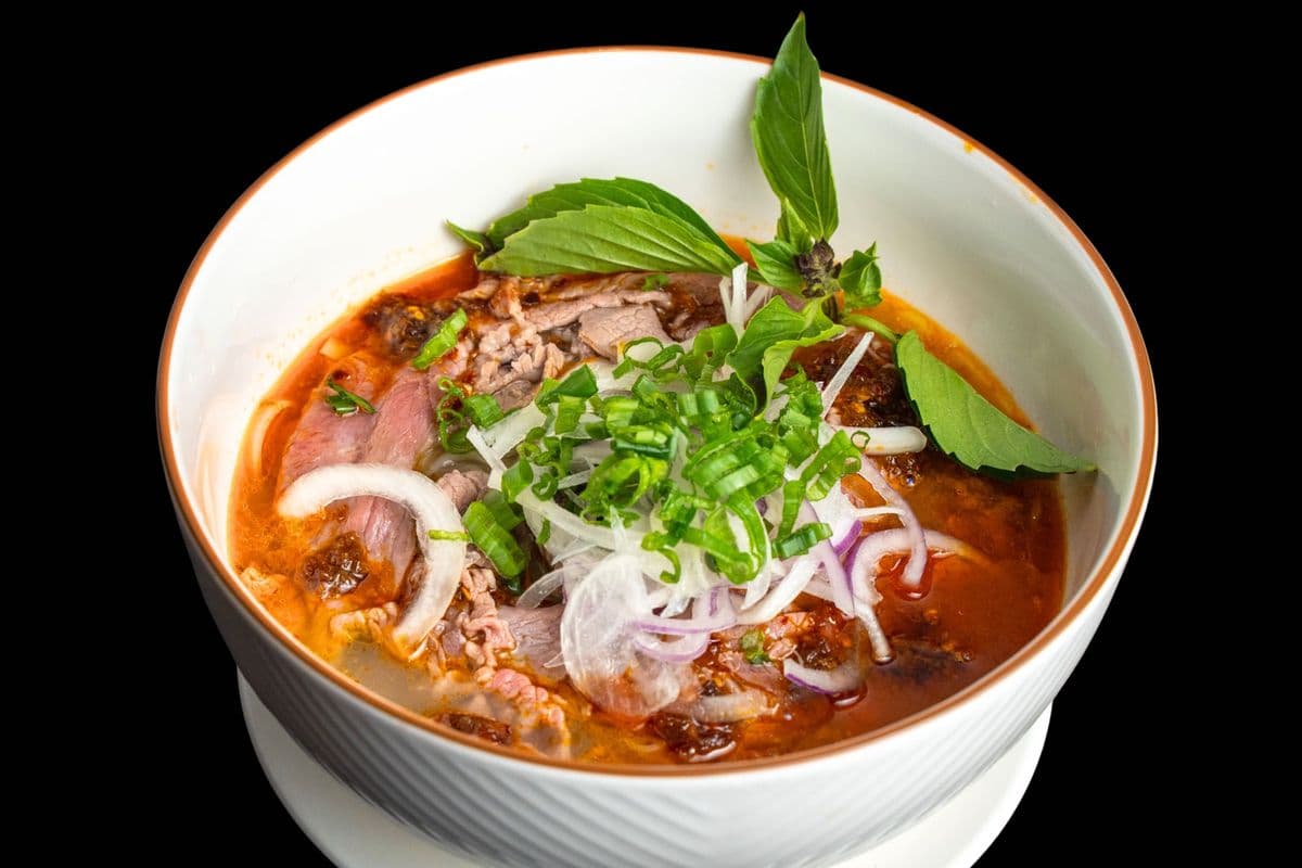 P44. Satay Beef Noodle Soup
