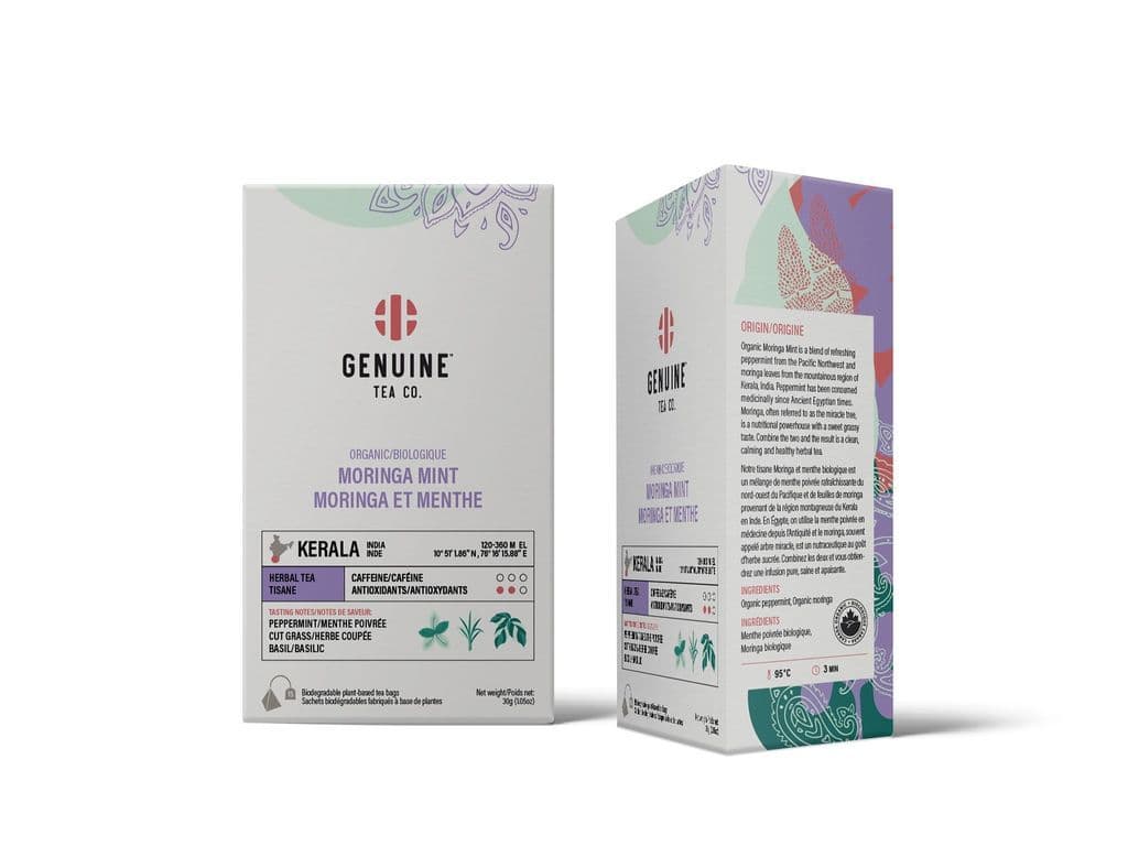 Organic Moringa Mint - 15/Box