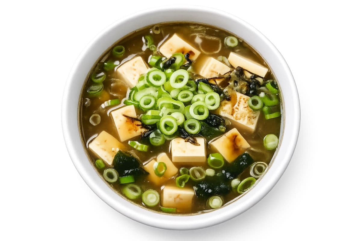Mushroom miso soup