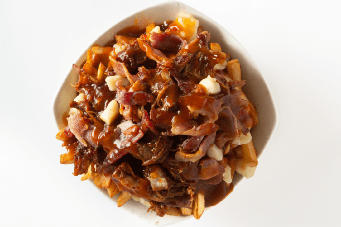 Petite poutine au gros cochon