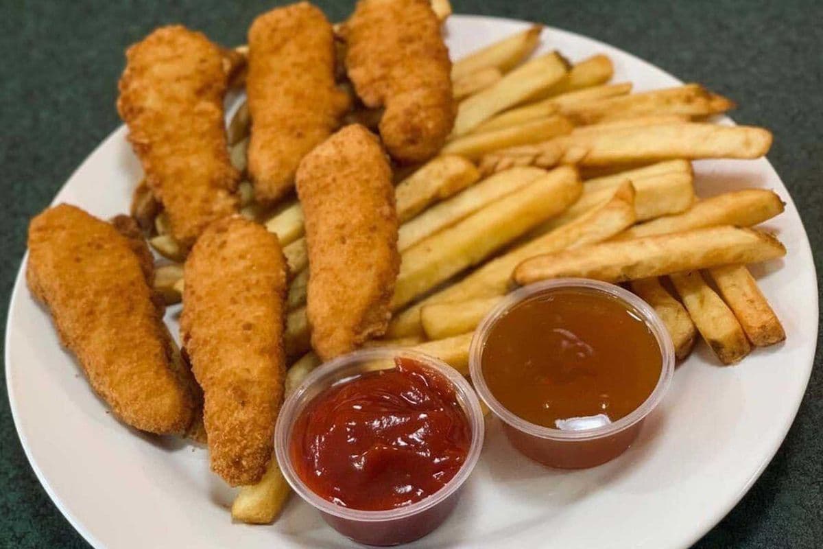 6 piece chicken fingers combo