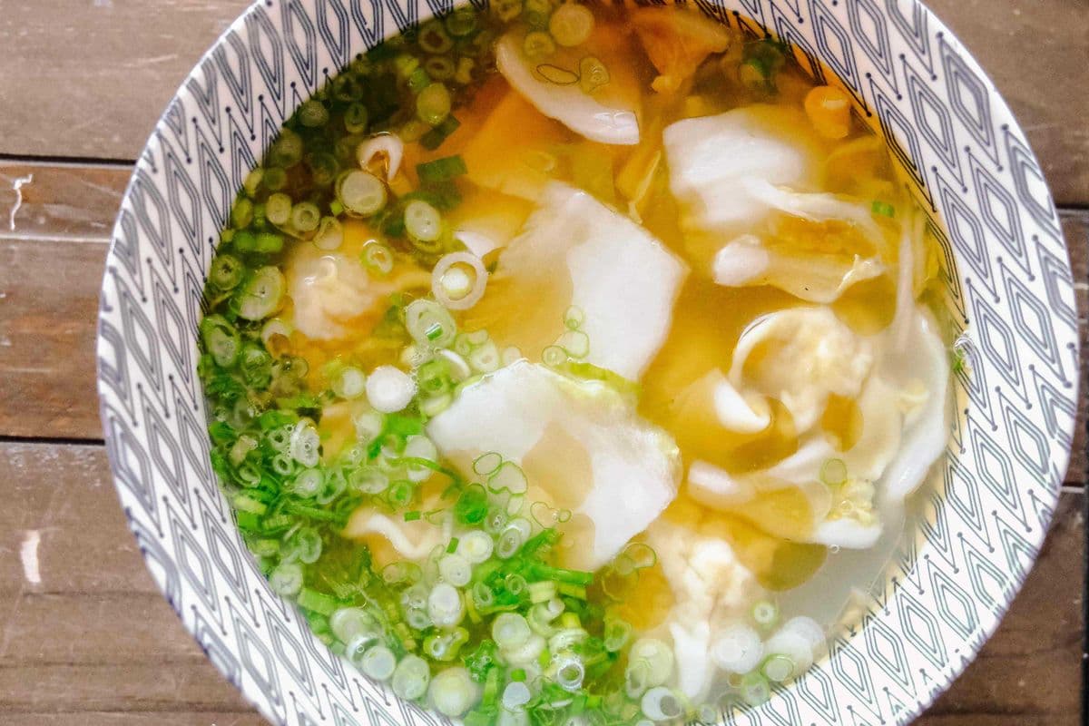 Shrimp & Pork Wonton Soup