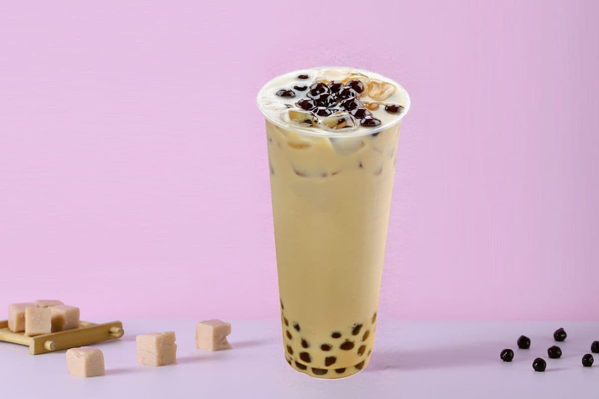 Thé au lait caramel/Caramel milk tea