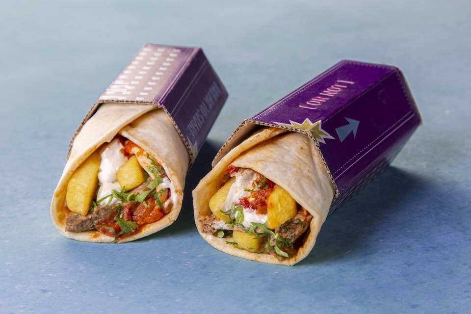 Lamb Kafta Wrap