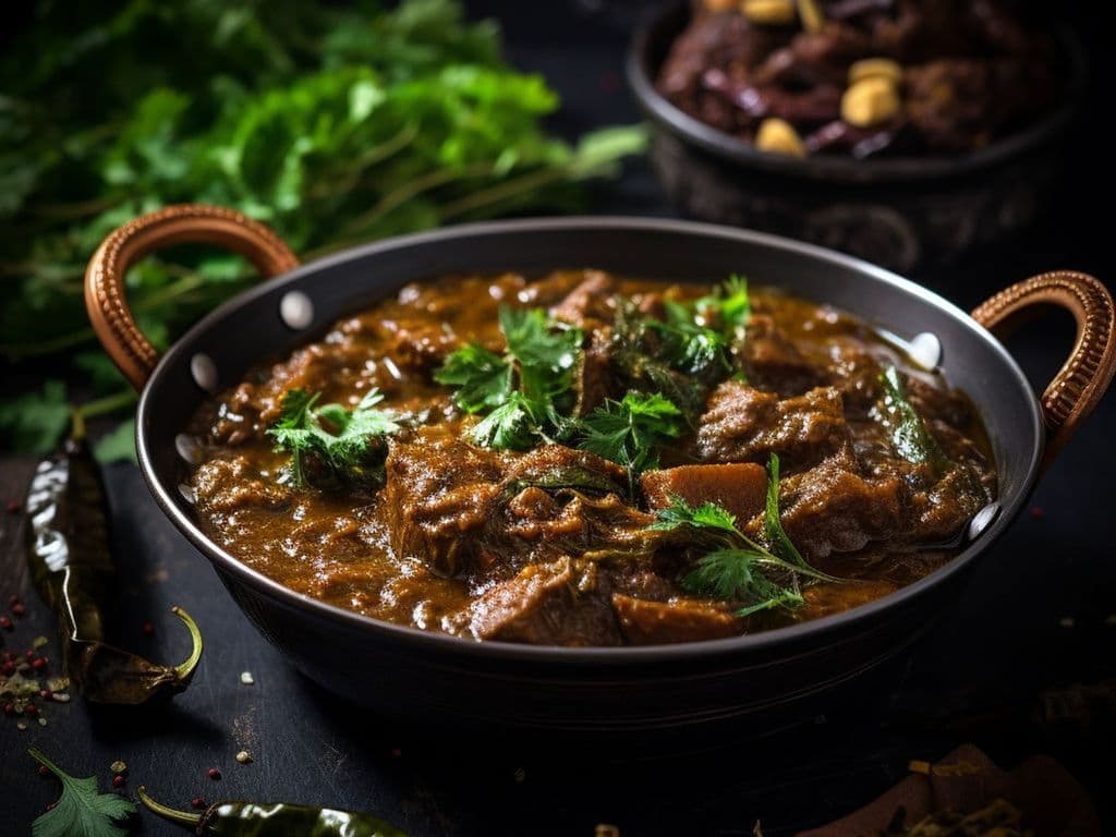 Gongura Lamb Curry / Curry d'Agneau Gongura