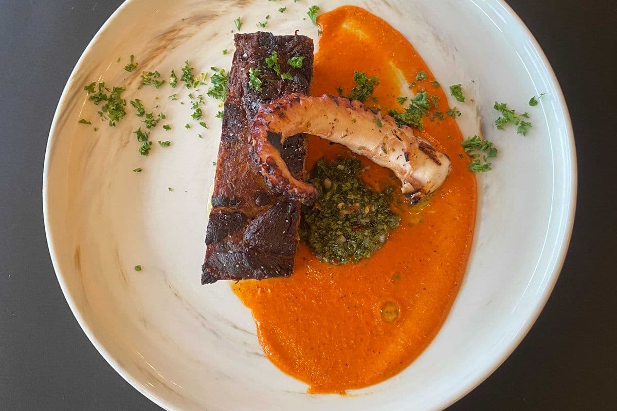 PORK BELLY & OCTOPUS