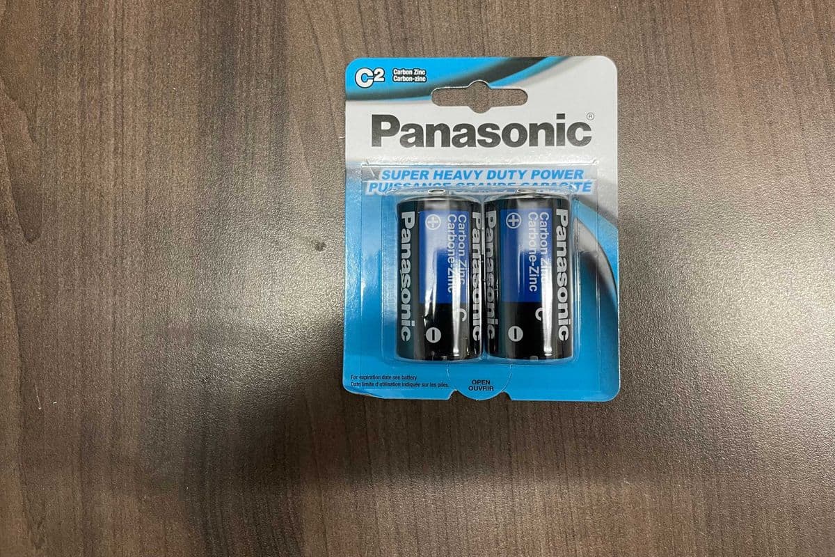 Panasonic, 2pk."C" Super HD Batteries