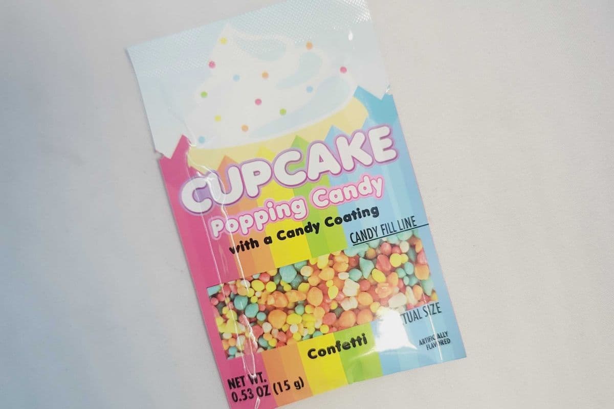 Cupcake Confetti Popping Candy (15 g)