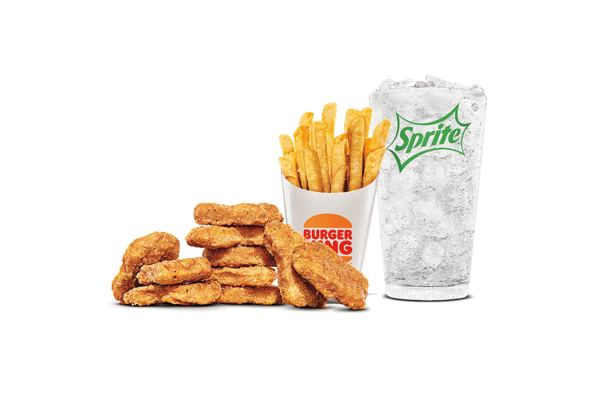 Dill Pickle Nuggets Meal (10 pcs) (970-1260 Cals)