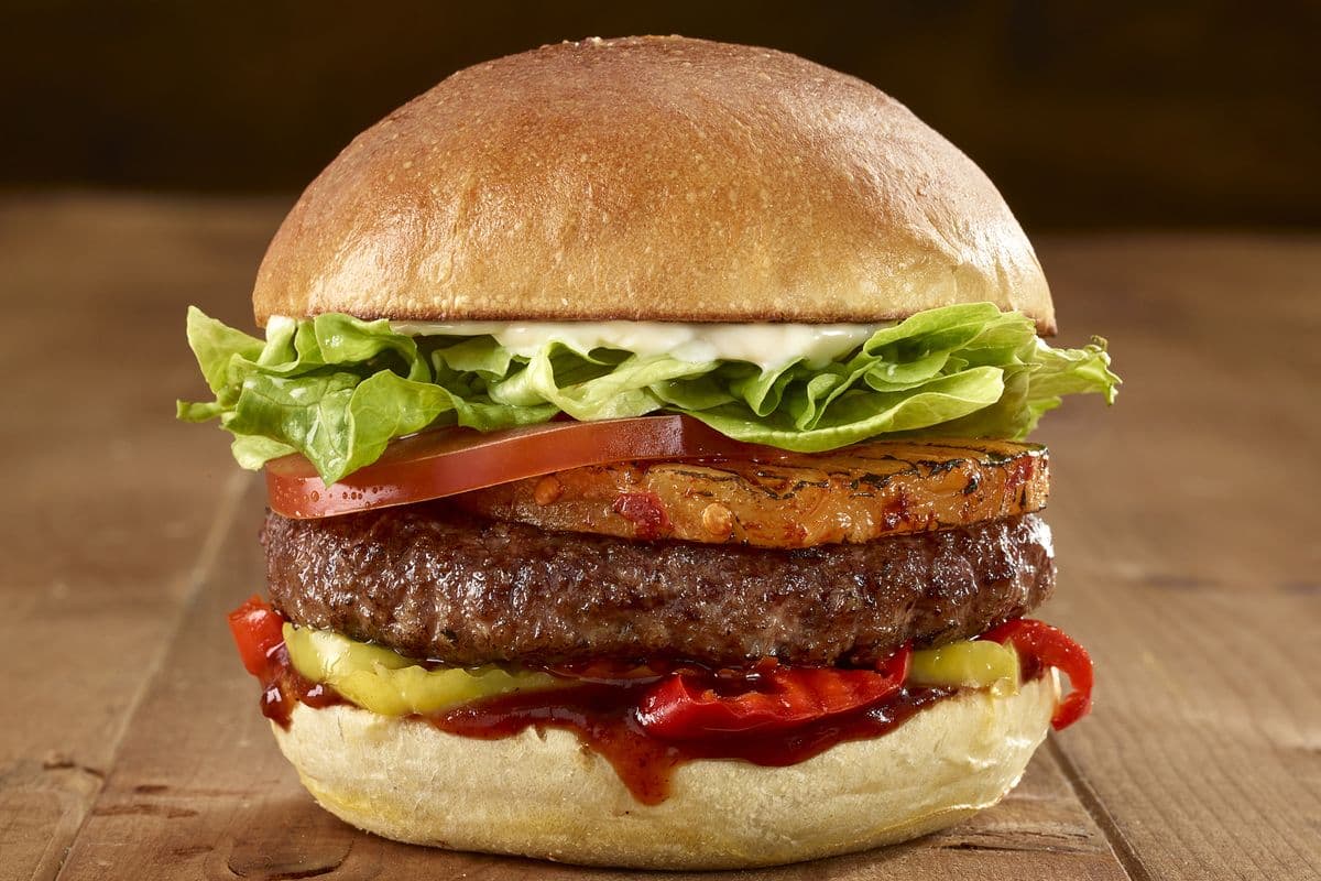 Blazing Pineapple Burger
