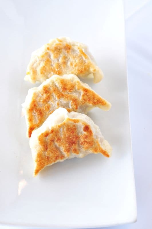 24. Pan-Fried Pork Dumplings (3 pcs)