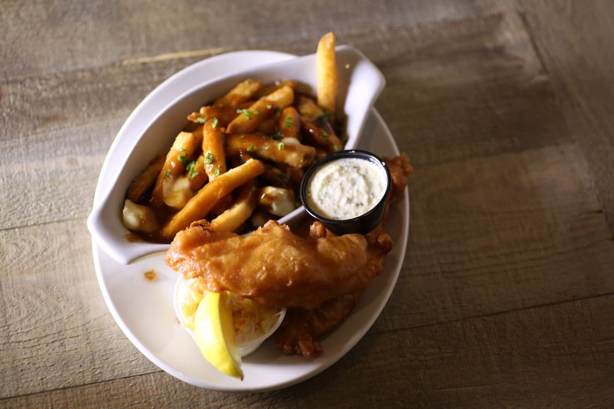 Beer-Battered Craft Fish and Chips (2 pcs)