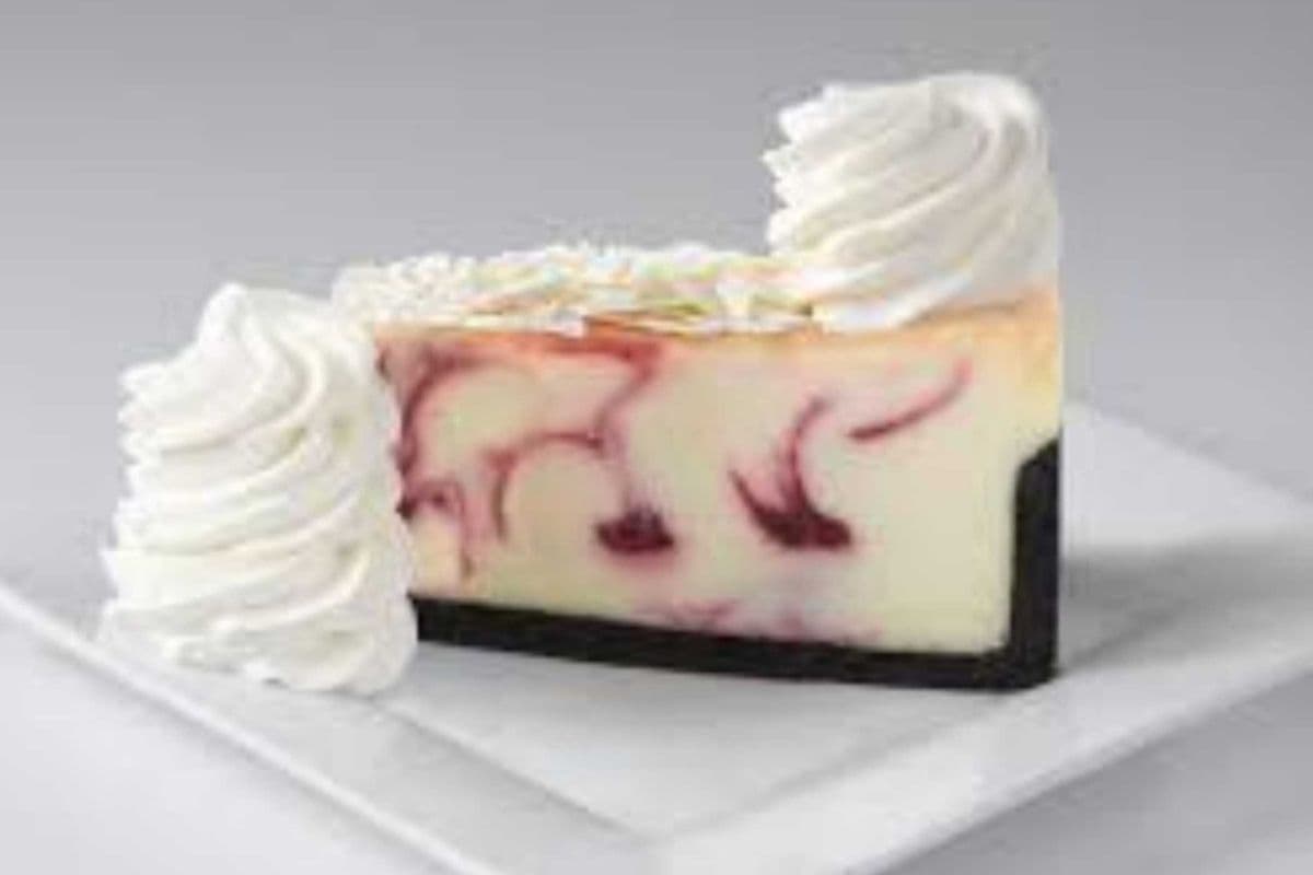 White Chocolate Raspberry Cheesecake
