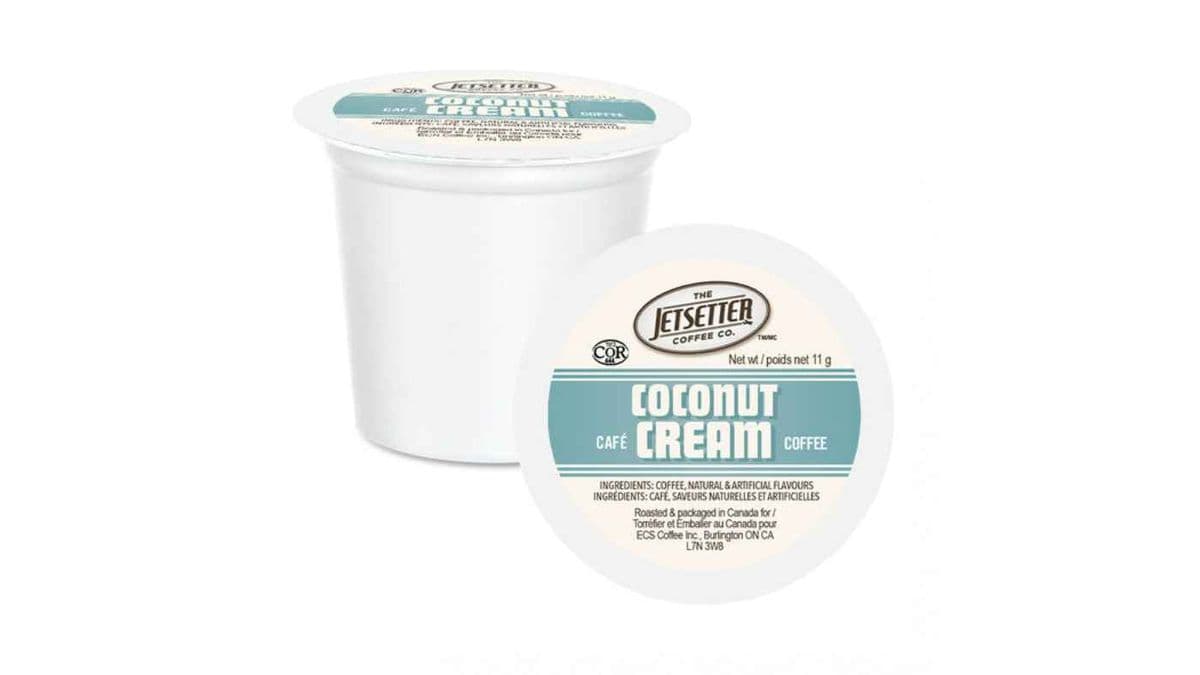Jetsetter Coconut Cream Single Serve Coffee