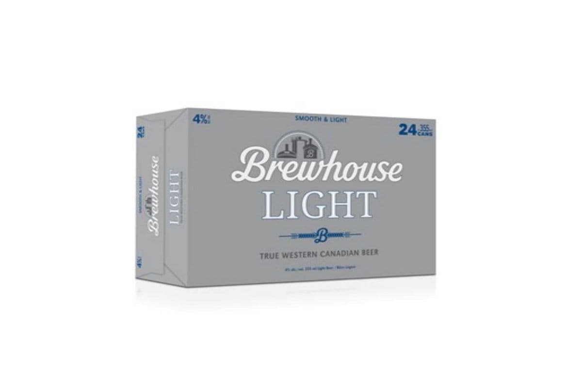 Brewhouse Light 24 Pack Cans (24 x 355 ml Cans)