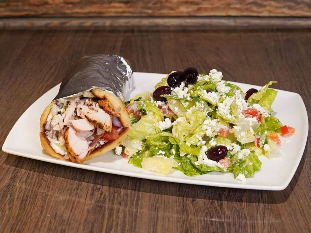 Greek Chicken Pita