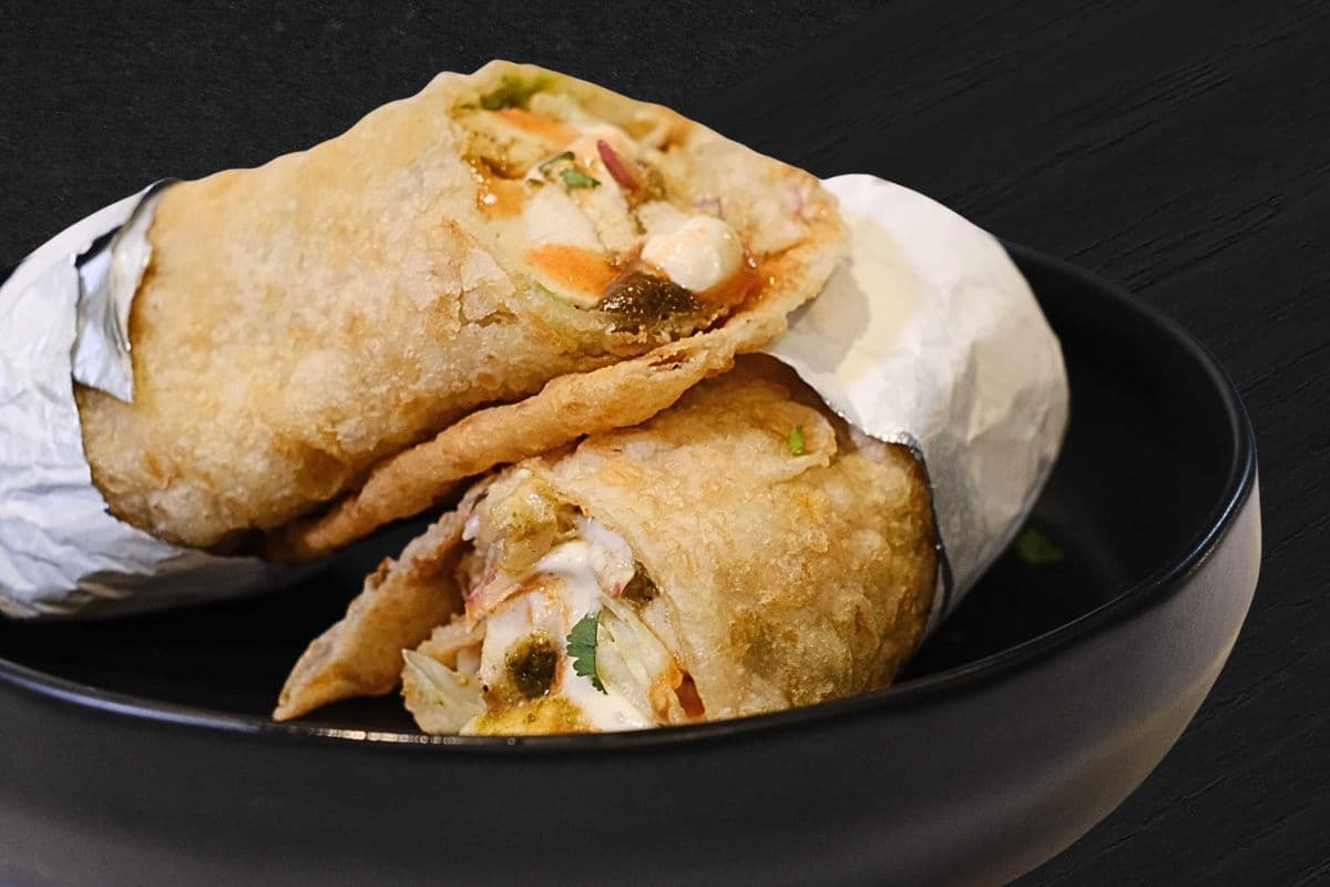 Chicken Malai Boti Roll