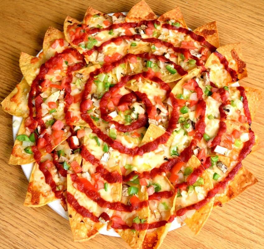 Reg Veggie Nachos