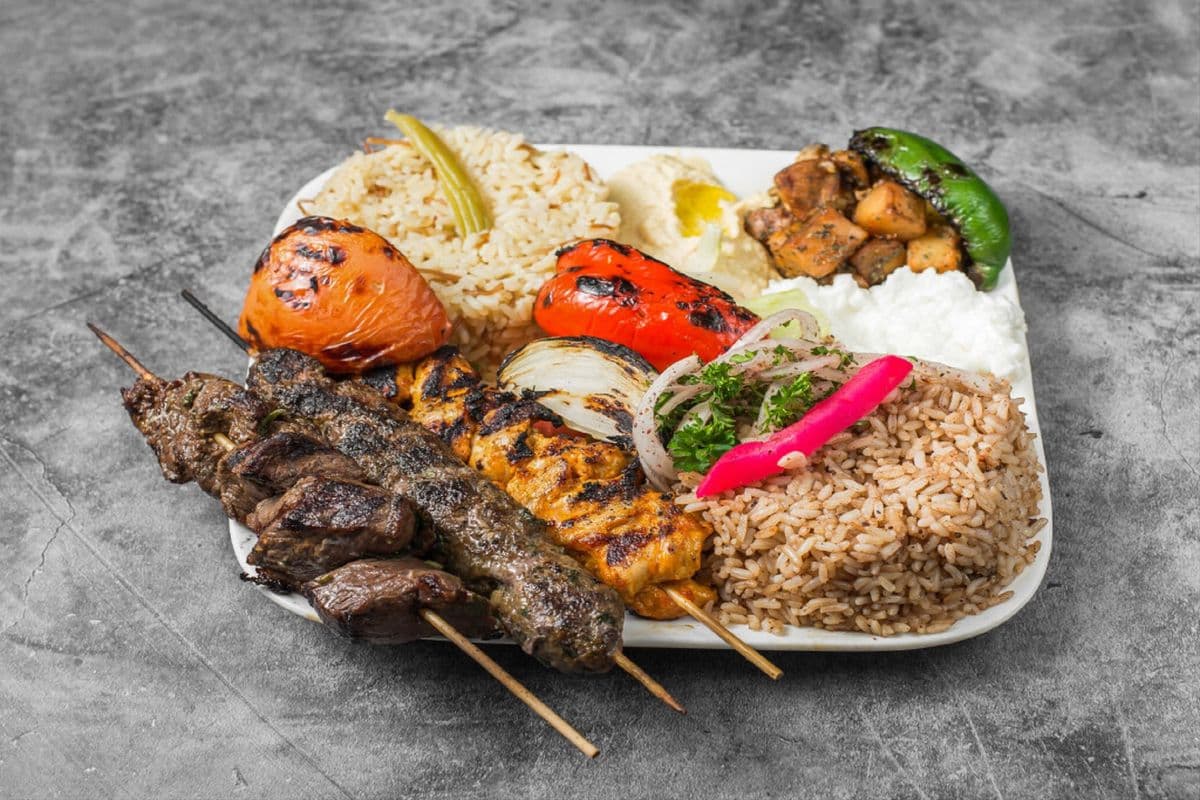 Shish Kabob Plate