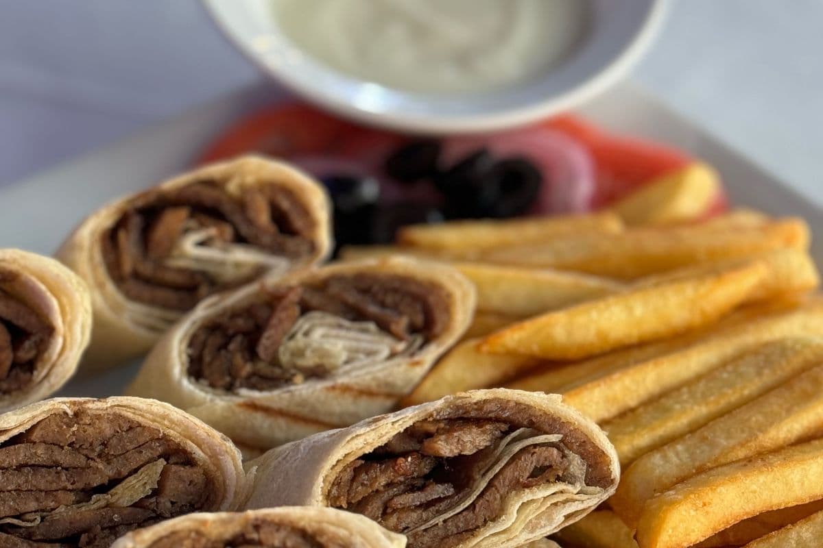 Donair Bite-Size Wrap