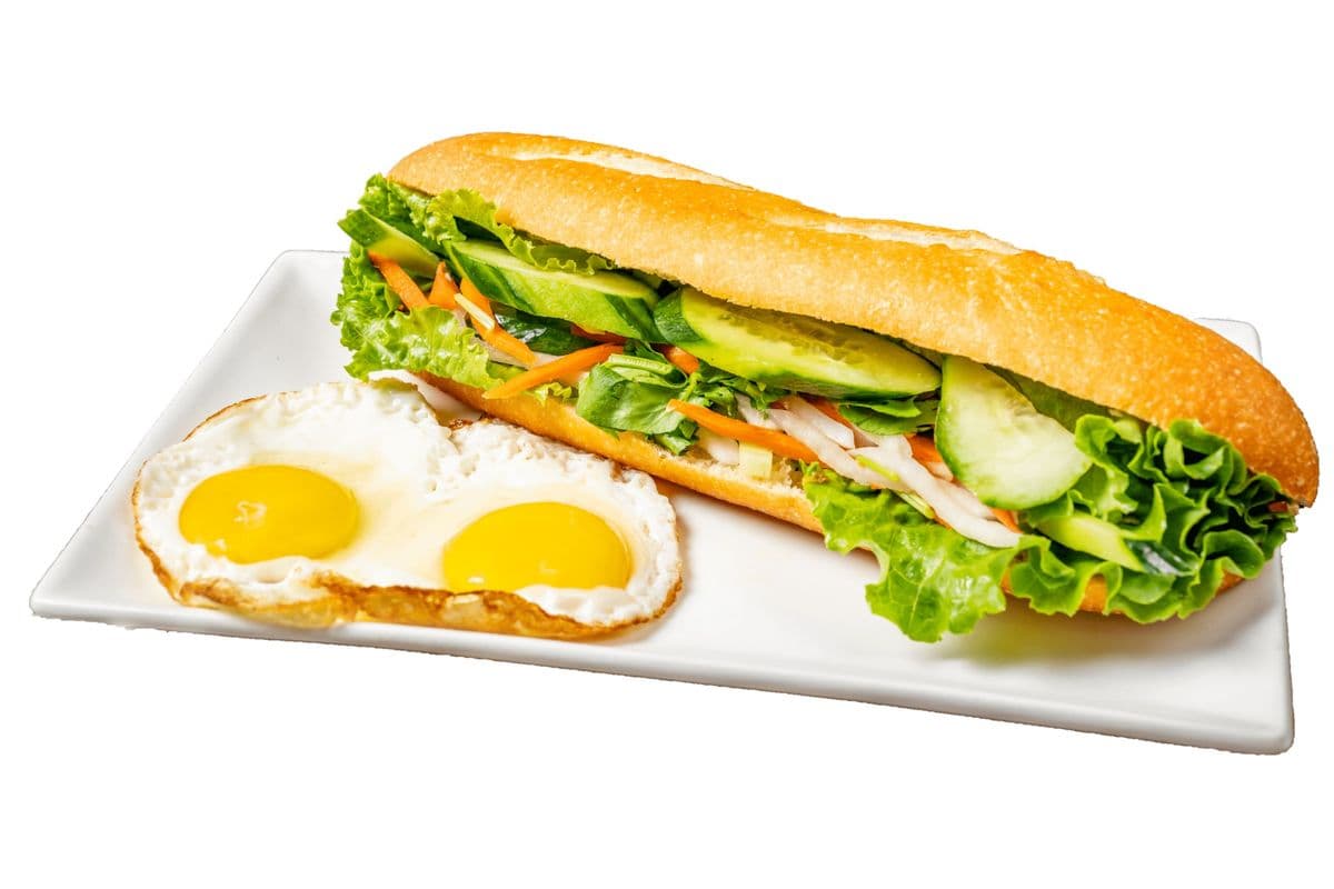 M4. Omelette Bread with a Pop or Water