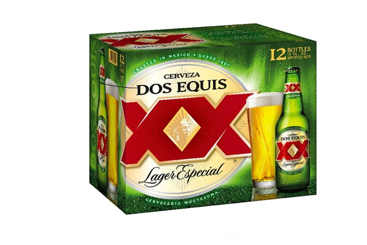 DOS EQUIS LAGER 12 BOTTLES (12 x 341 ML)