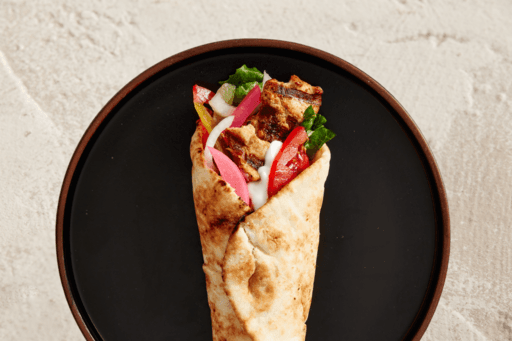 Shish Taouk Skewer Sandwich / Shish Taouk Skewer Sandwich