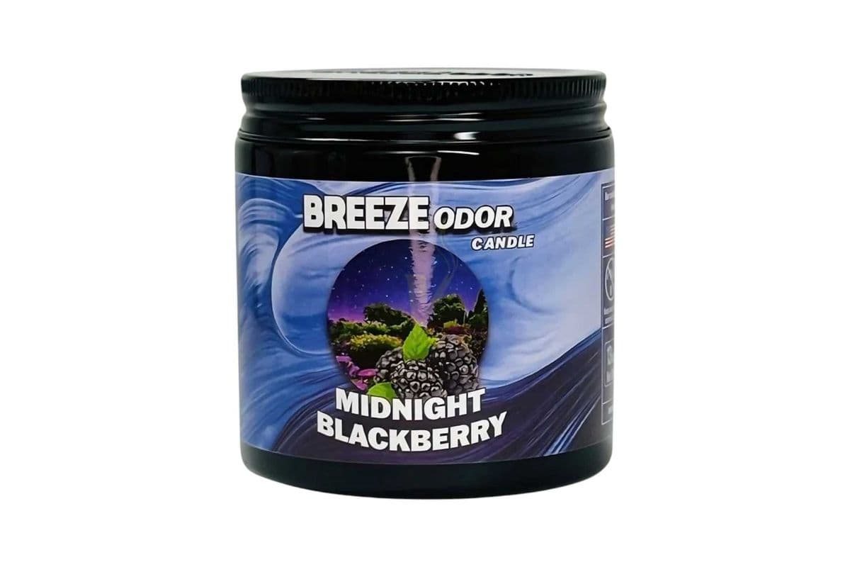 Breeze Odor Candle Midnight Blackberry (13oz)
