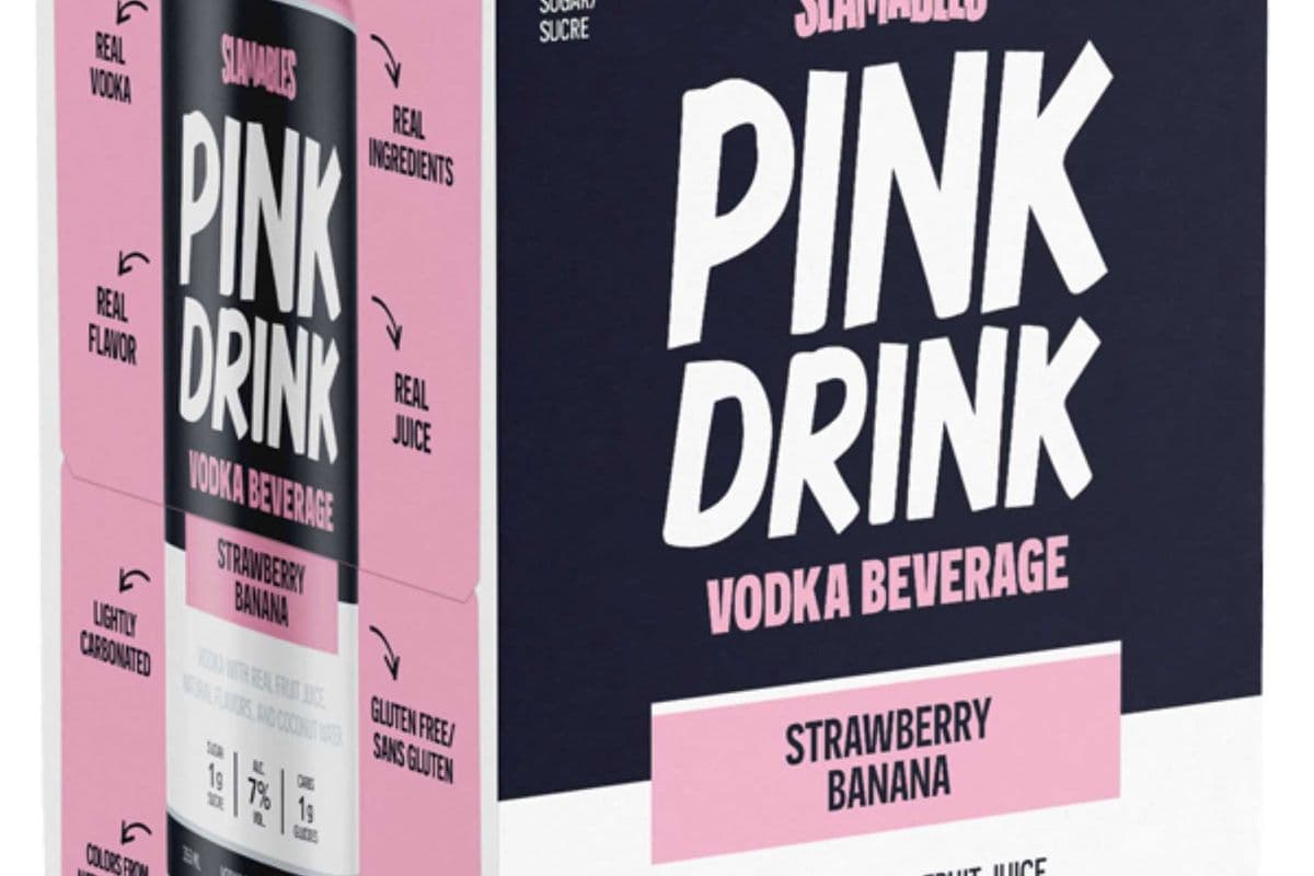 SLAMABLES PINK DRINK 4 CAN (1 x 4X355 ML)