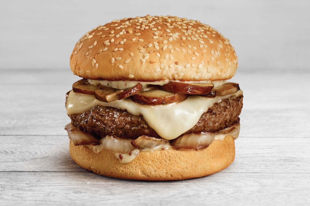 Mushroom Mozzarella Uncle Burger