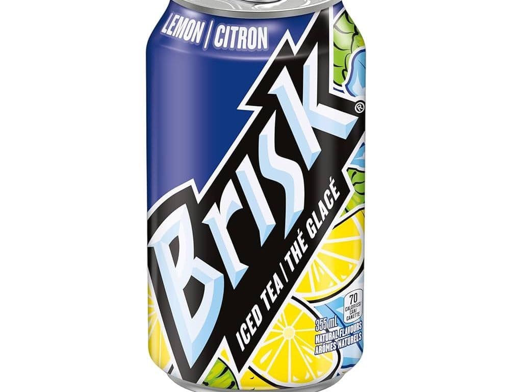 Brisk Iced Tea Can