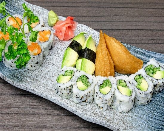 Premium Vegetarian Sushi Set B (16 pcs)