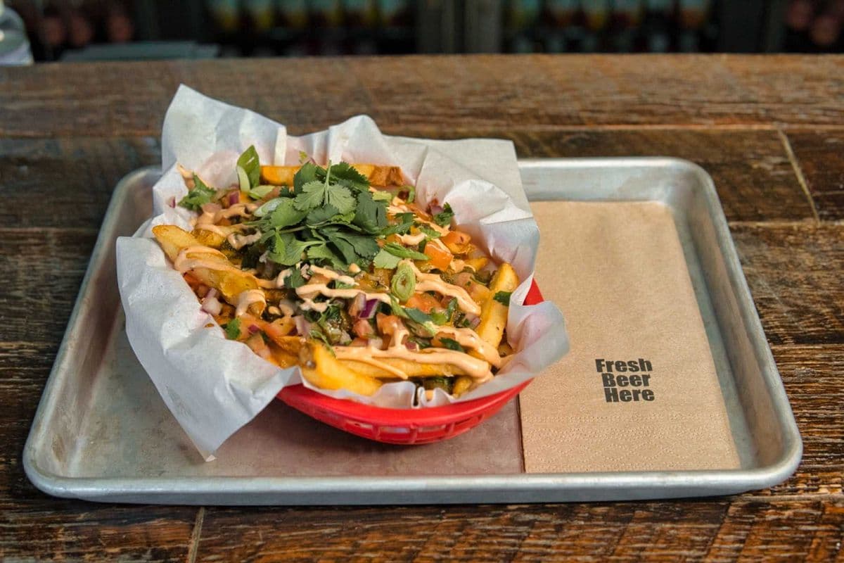 Green Chili Baja Fries