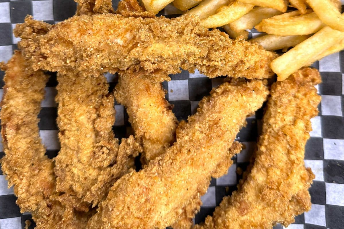 3 Piece Tenders and Happy Fries