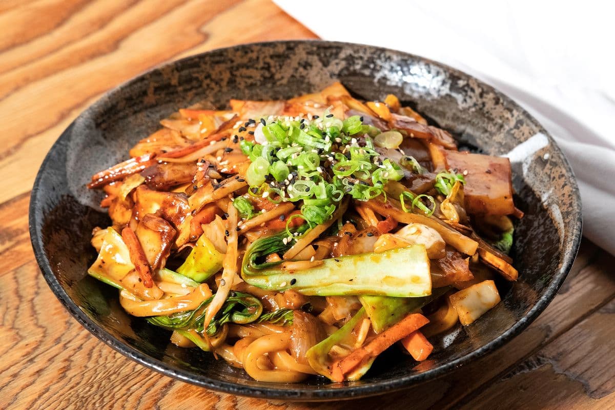 Kimchi Yaki Udon (V)