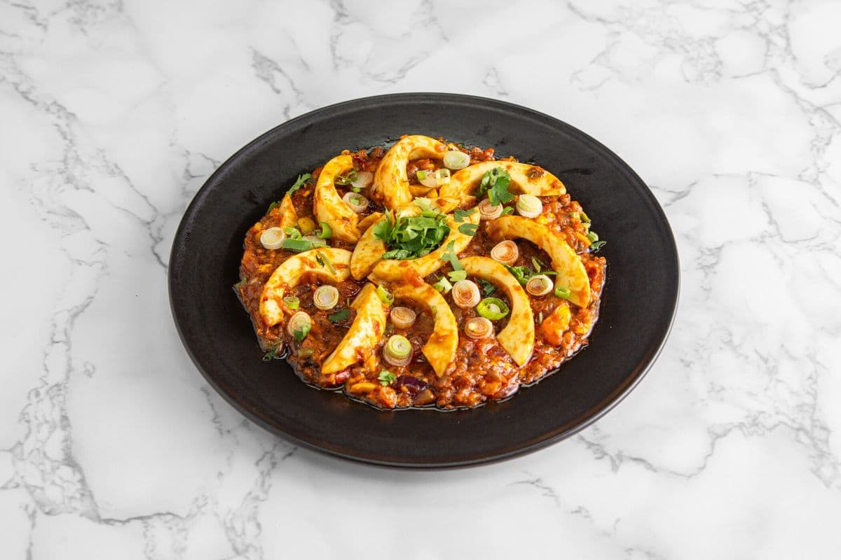 Schezwan Egg Bites