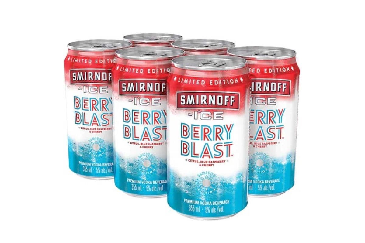 SMIRNOFF ICE BERRY BLAST 6CAN (1 x 355ML)