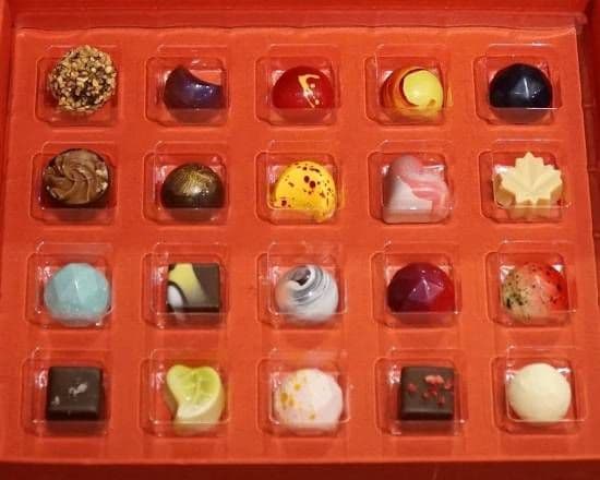Red OFC Box of Chocolate and Truffles (25 pcs)
