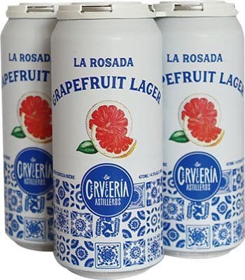 LA CERVECERIA GRAPEFRUIT LAGER 4 CAN (4 x 473mL)