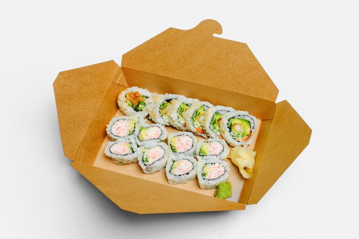 California and Dynamite Sushi Combo