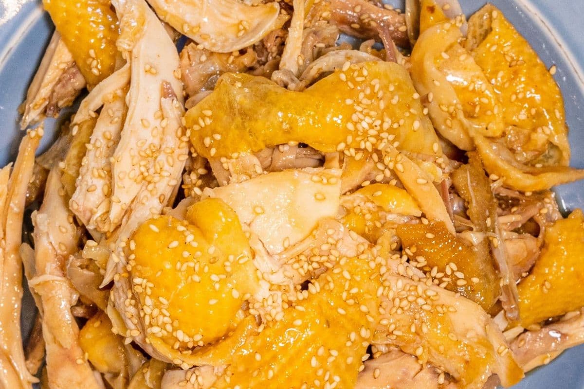 Dongjiang Maxiang Shredded Salt-Baked Chicken 東江麻香手撕鹽焗雞