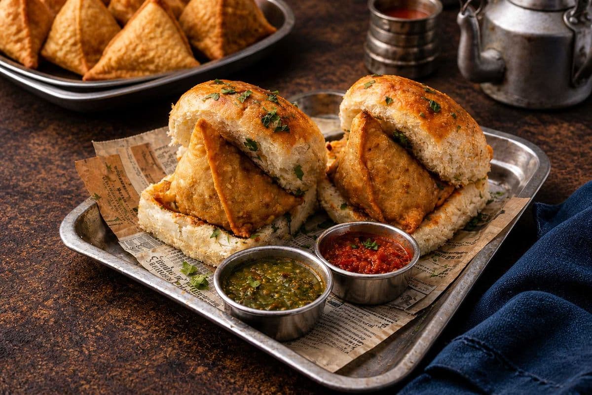 Cinema Ka Badshah (Samosa Pav 2 Pcs)