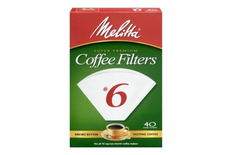Melitta Coffee Filters No 6 Cone (40 ea)