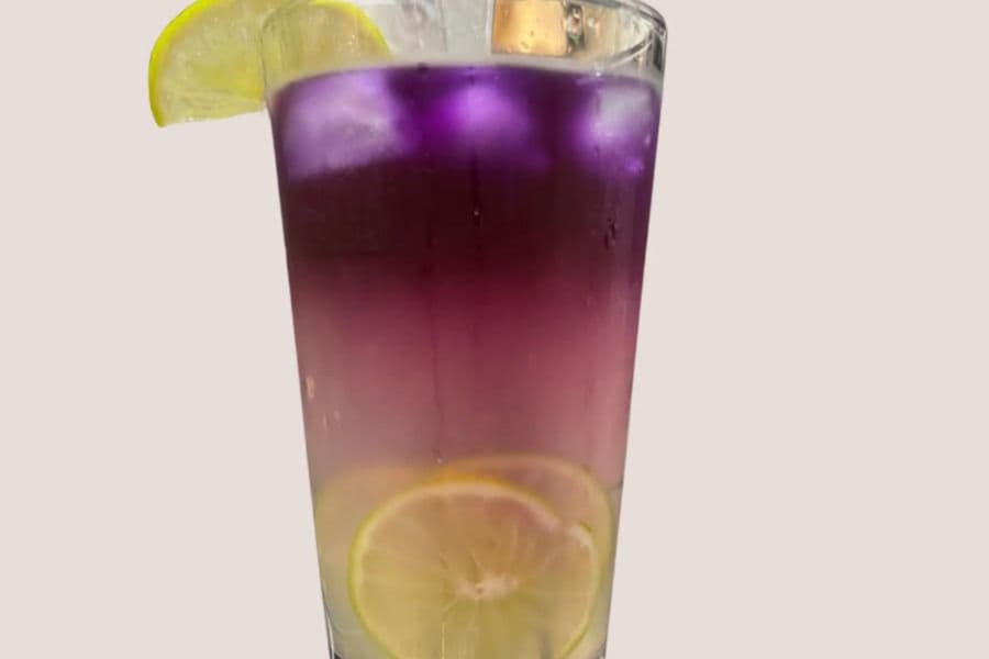 Lavender sunset limeade