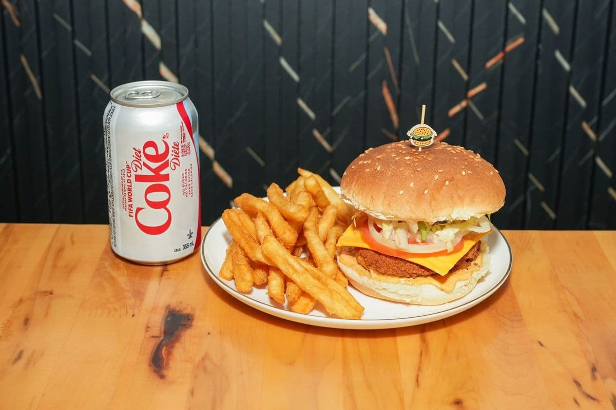 Spicy Chicken Burger Meal