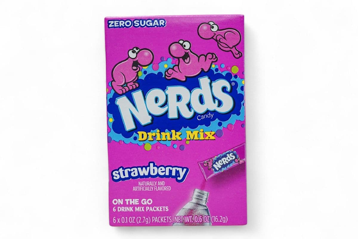 Nerds Strawberry Drink Mix (Zero Sugar) (16.2g)
