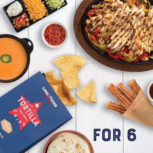 Fajitas for 6